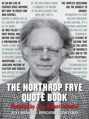 cover image of The Northrop Frye Quote Book